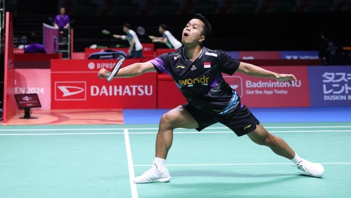 Revans Sukses! Ginting ke 16 Besar Hong Kong Open 2024